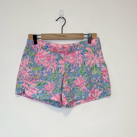 Lilly Pulitzer ocean view short in blue peri 
, sz small - Picture 2 of 10